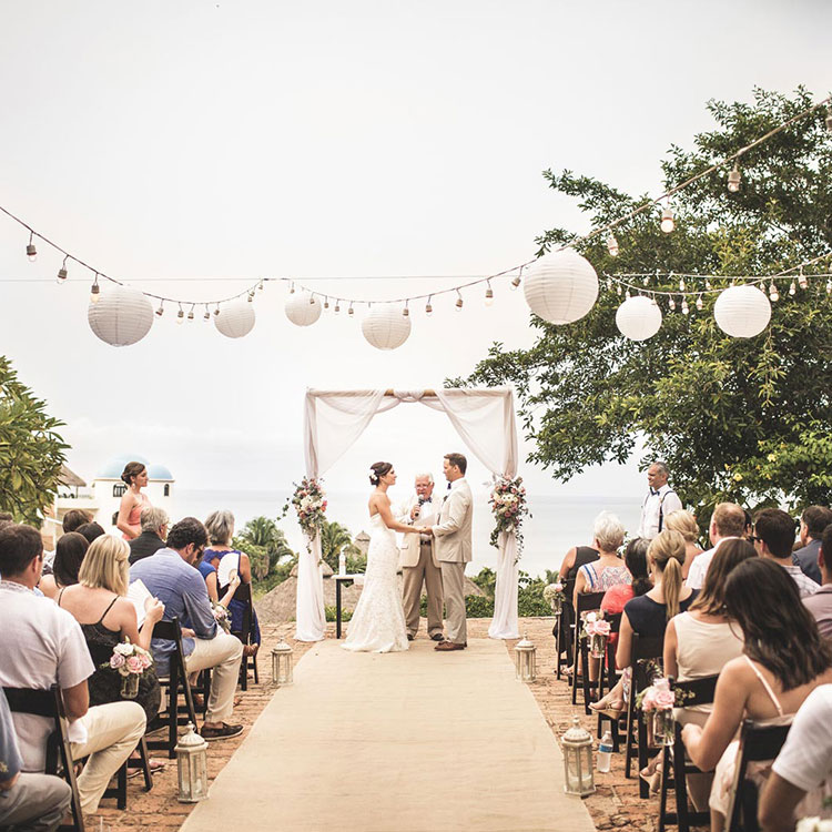 La Gran Villa Sayulita - Wedding Ceremony on the Patio